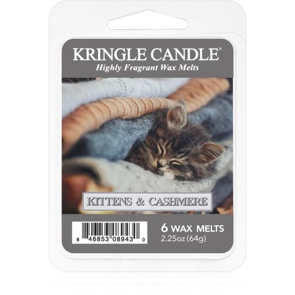 Kringle Candle Kringle Candle Kittens & Cashmere восък за арома-лампа 64 гр.