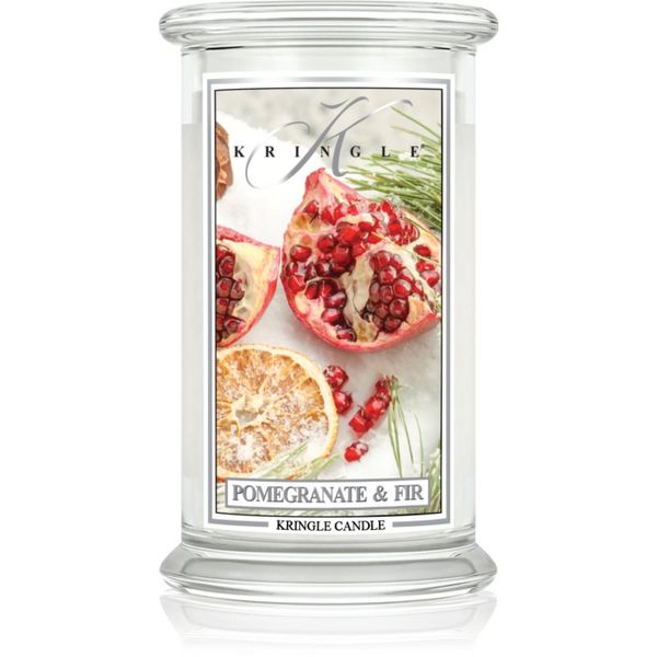 Kringle Candle Kringle Candle Pomegranate & Fir ароматна свещ 624 гр.