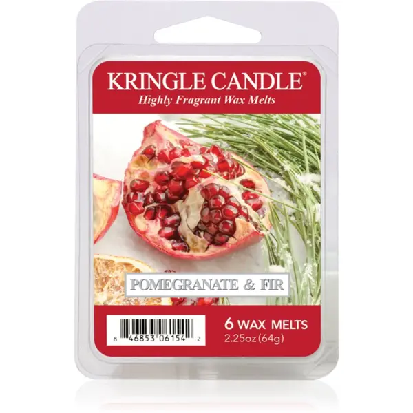 Kringle Candle Kringle Candle Pomegranate & Fir Wax Melt DVA ароматна свещ 64 гр.