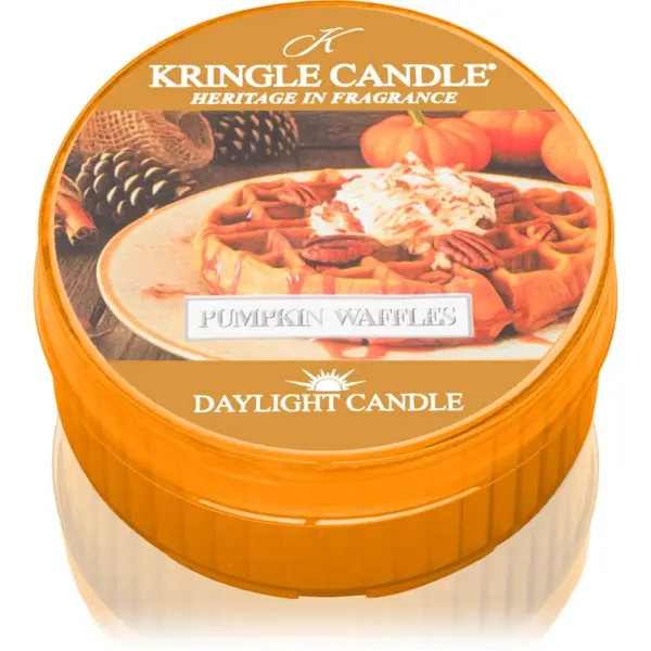 Kringle Candle Kringle Candle Pumpkin Waffles чаена свещ 42 гр.