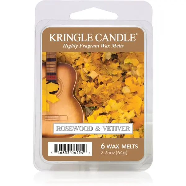 Kringle Candle Kringle Candle Rosewood & Vetiver восък за арома-лампа 64 гр.
