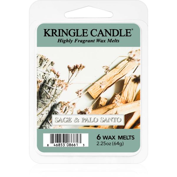 Kringle Candle Kringle Candle Sage & Palo Santo восък за арома-лампа 64 гр.