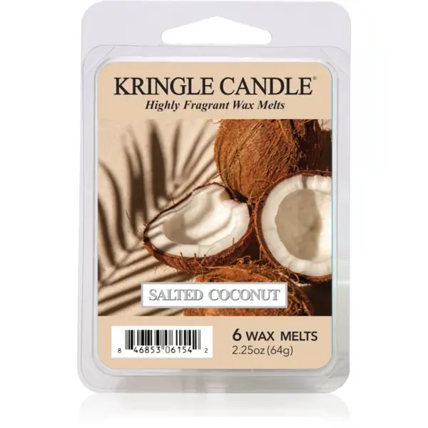Kringle Candle Kringle Candle Salted Coconut восък за арома-лампа 64 гр.