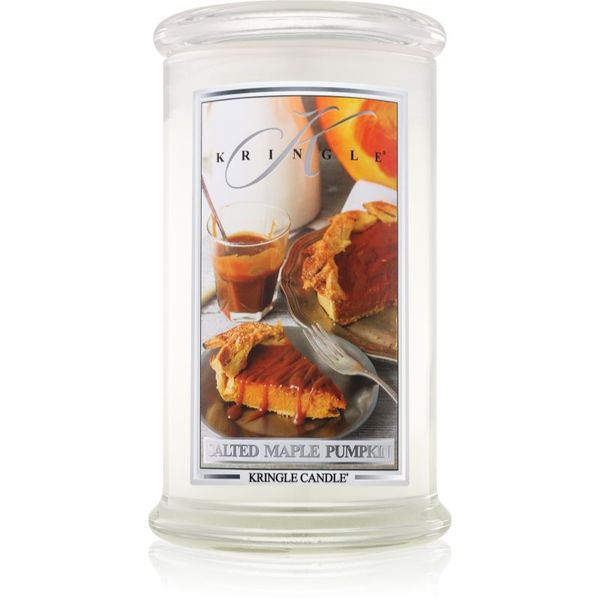 Kringle Candle Kringle Candle Salted Maple Pumpkin ароматна свещ 624 гр.