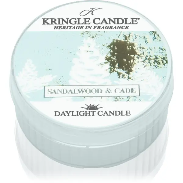 Kringle Candle Kringle Candle Sandalwood & Cade чаена свещ 42 гр.