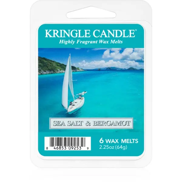 Kringle Candle Kringle Candle Sea Salt & Bergamot восък за арома-лампа 64 гр.