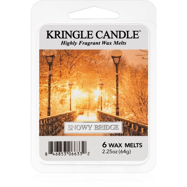 Kringle Candle Kringle Candle Snowy Bridge восък за арома-лампа 64 гр.