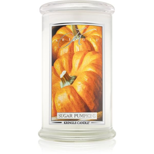 Kringle Candle Kringle Candle Sugar Pumpkins ароматна свещ 624 гр.
