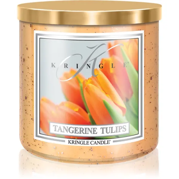 Kringle Candle Kringle Candle Tangerine Tulips ароматна свещ 467 гр.