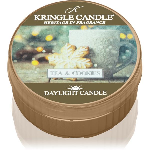 Kringle Candle Kringle Candle Tea & Cookies чаена свещ 42 гр.