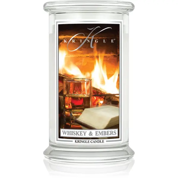 Kringle Candle Kringle Candle Whiskey & Embers ароматна свещ 623 гр.