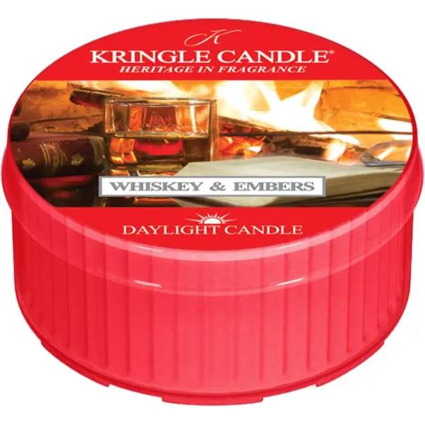 Kringle Candle Kringle Candle Whiskey & Embers чаена свещ 42 гр.