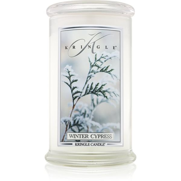 Kringle Candle Kringle Candle Winter Cypress ароматна свещ 624 гр.
