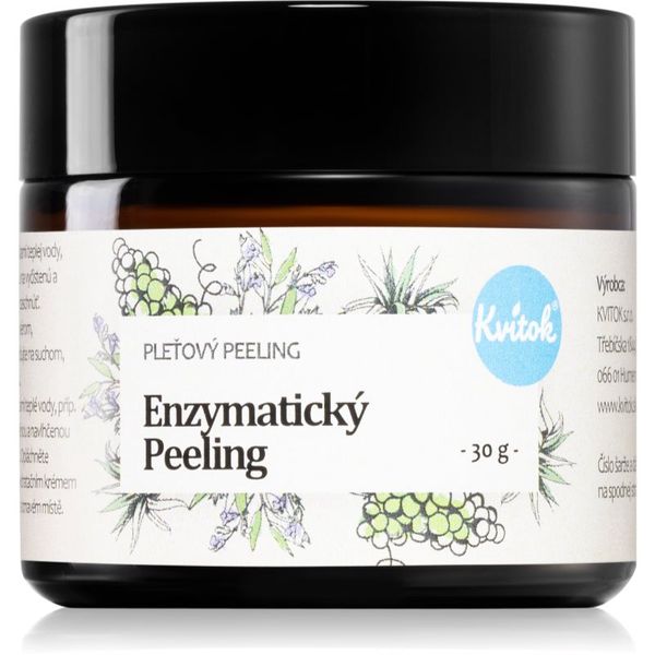 Kvitok Kvitok Enzymatic peeling пилинг за лице за чувствителна кожа на лицето 30 мл.
