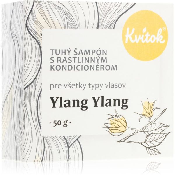 Kvitok Kvitok Ylang Ylang Твърд шампоан за руса коса 50 гр.