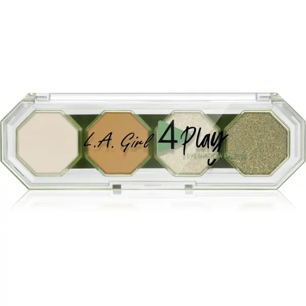 L.A. Girl Cosmetics L.A. Girl Cosmetics 4 Play палитра сенки за очи цвят Cowgirl 3.2 гр.