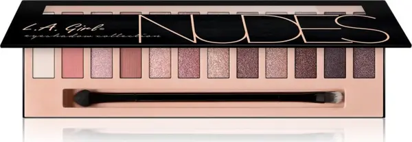 L.A. Girl Cosmetics L.A. Girl Cosmetics Beauty Brick Collection палитра от сенки за очи цвят Nudes 12 гр.