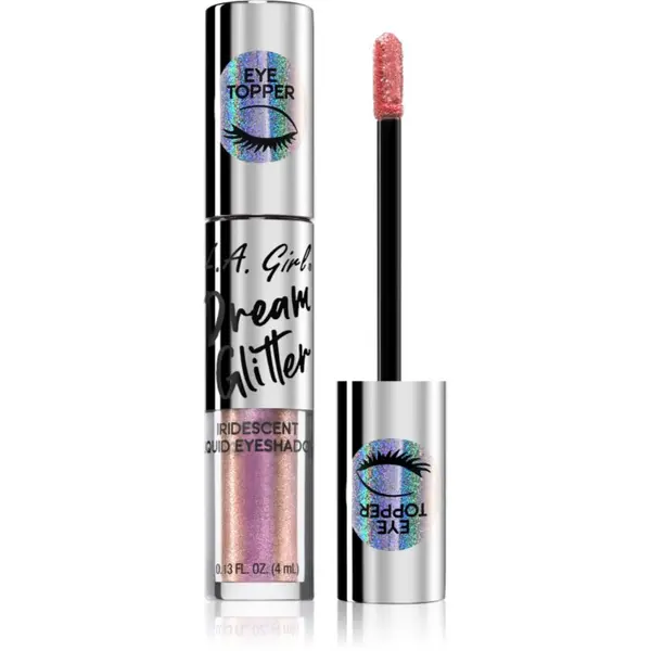 L.A. Girl Cosmetics L.A. Girl Cosmetics Dream Glitter течни очни сенки с брокат цвят Sugar High 4 мл.