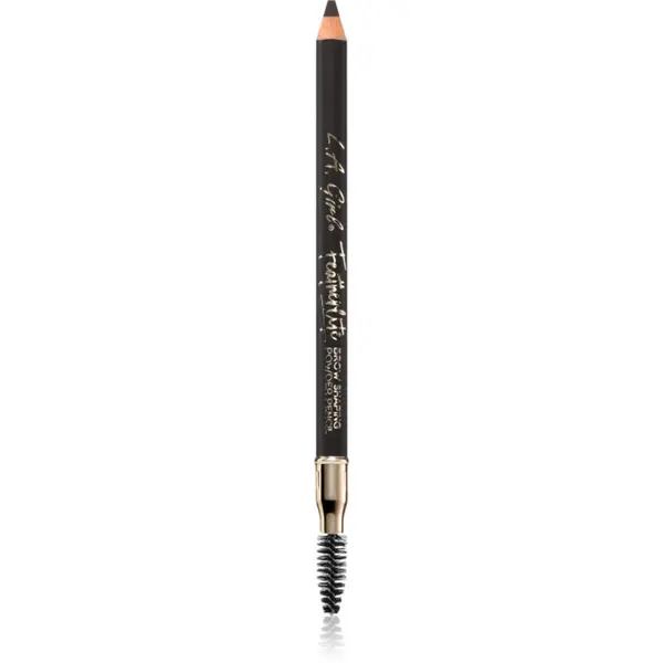 L.A. Girl Cosmetics L.A. Girl Cosmetics Featherlite дълготраен молив за вежди с четка цвят Soft Black 1.1 гр.