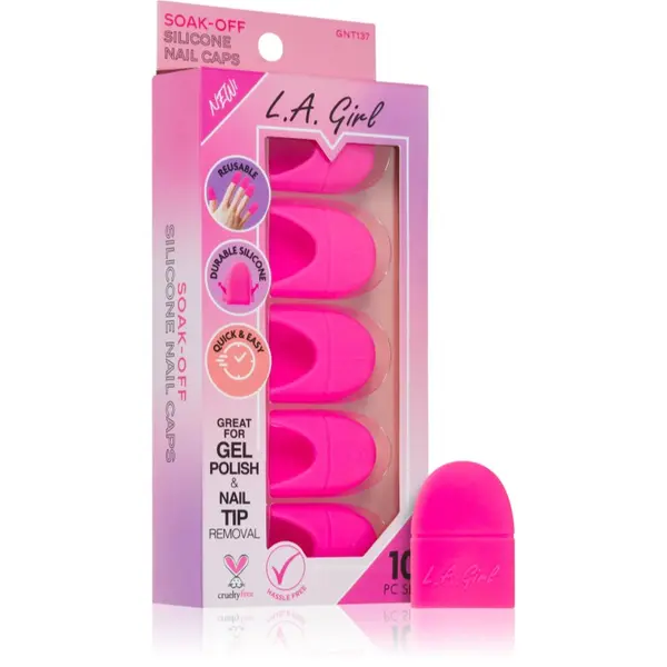 L.A. Girl Cosmetics L.A. Girl Cosmetics Soak-Off продукт за премахване на гел лакове 10 бр.