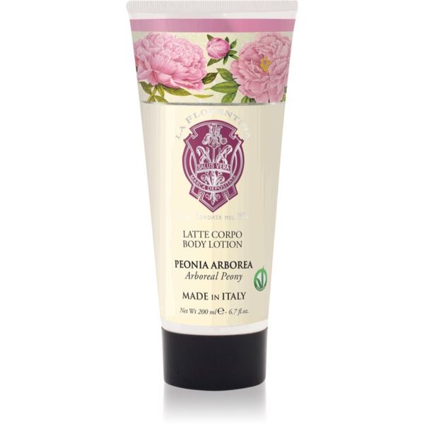 La Florentina La Florentina Arboreal Peony Body Lotion хидратиращо мляко за тяло божур 200 мл.