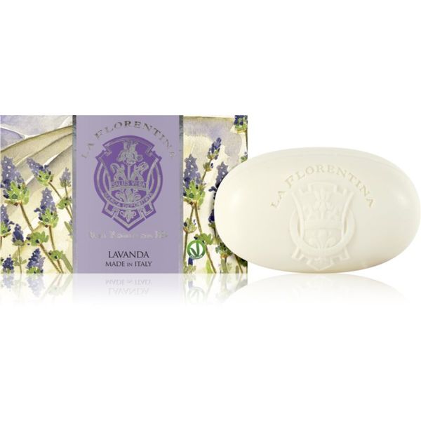 La Florentina La Florentina Lavender Bath Soap естествен твърд сапун с екстракт от лавандула 300 гр.