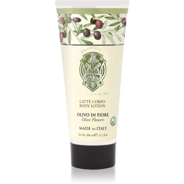 La Florentina La Florentina Olive Flowers Body Lotion хидратиращо мляко за тяло с маслинено олио 200 мл.