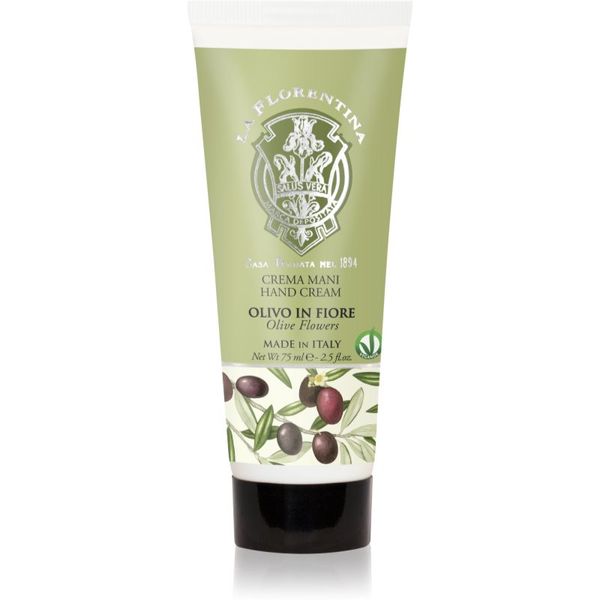 La Florentina La Florentina Olive Flowers Hand Cream натурален крем за ръце с маслинено олио 75 мл.