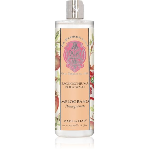 La Florentina La Florentina Pomegranate Body Wash кремообразна пяна за вана 500 мл.