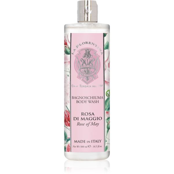 La Florentina La Florentina Rose of May Body Wash кремообразна пяна за вана 500 мл.