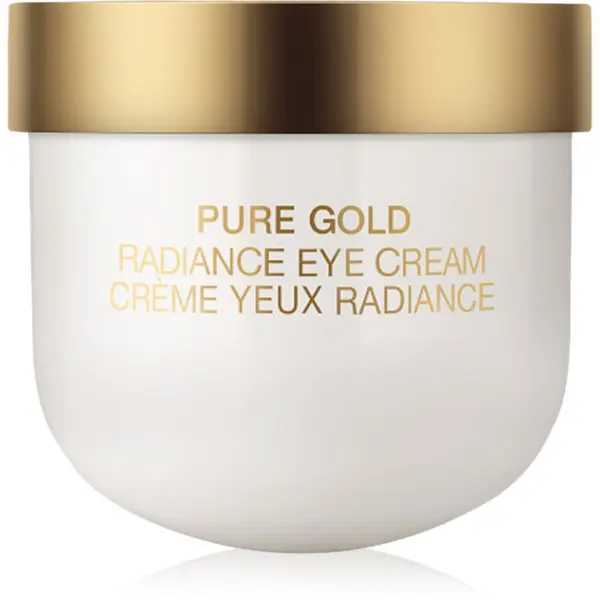 La Prairie La Prairie Pure Gold Radiance Eye Cream луксозен крем за околоочната зона и клепачи за освежаване и изглаждане на кожата refill 20 мл.