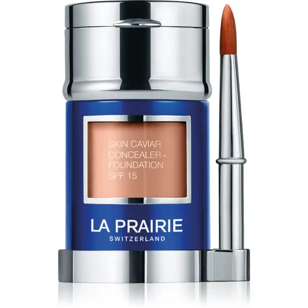 La Prairie La Prairie Skin Caviar Concealer Foundation грим и коректор SPF 15 цвят N-20 Pure Ivory 30 мл.
