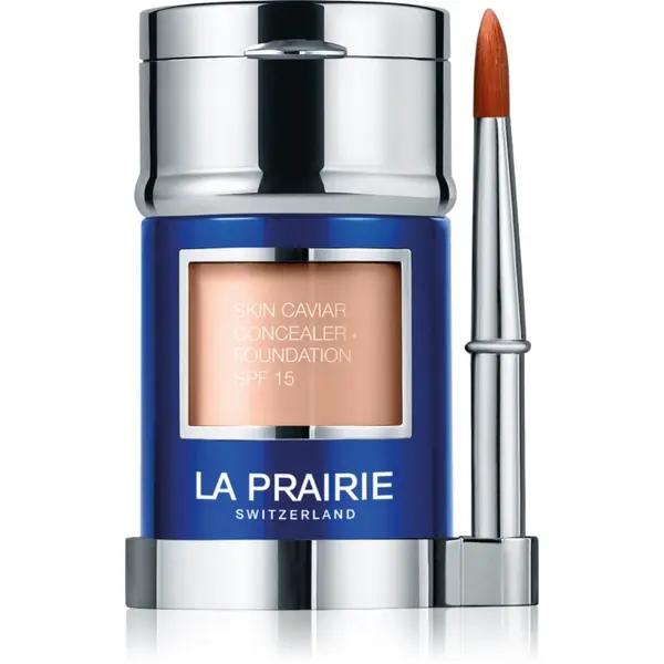 La Prairie La Prairie Skin Caviar Concealer Foundation грим и коректор SPF 15 цвят NC-05 Pétale 30 мл.