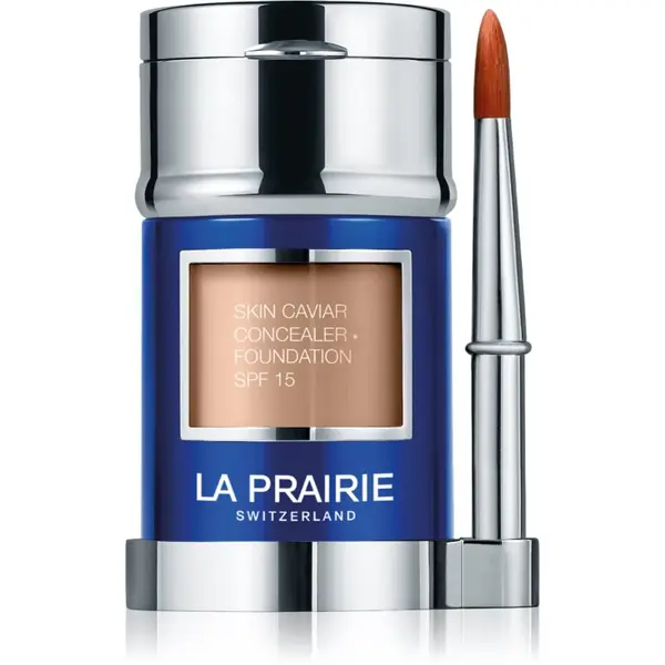 La Prairie La Prairie Skin Caviar Concealer Foundation грим и коректор SPF 15 цвят Soft Pearl 30 мл.
