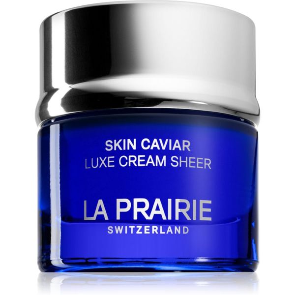 La Prairie La Prairie Skin Caviar Luxe Cream Sheer луксозен стягащ крем с подхранващ ефект 50 мл.