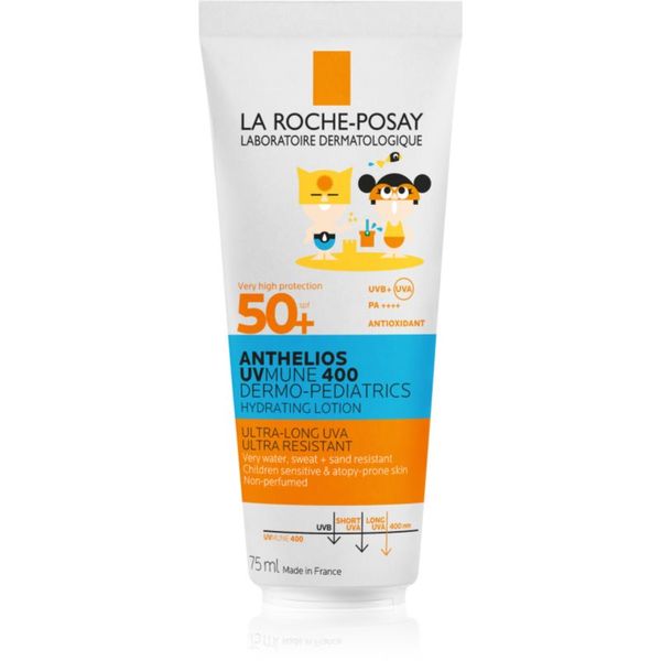 La Roche-Posay La Roche-Posay Anthelios Dermo-Pediatrics мляко за загар SPF 50+ 75 мл.