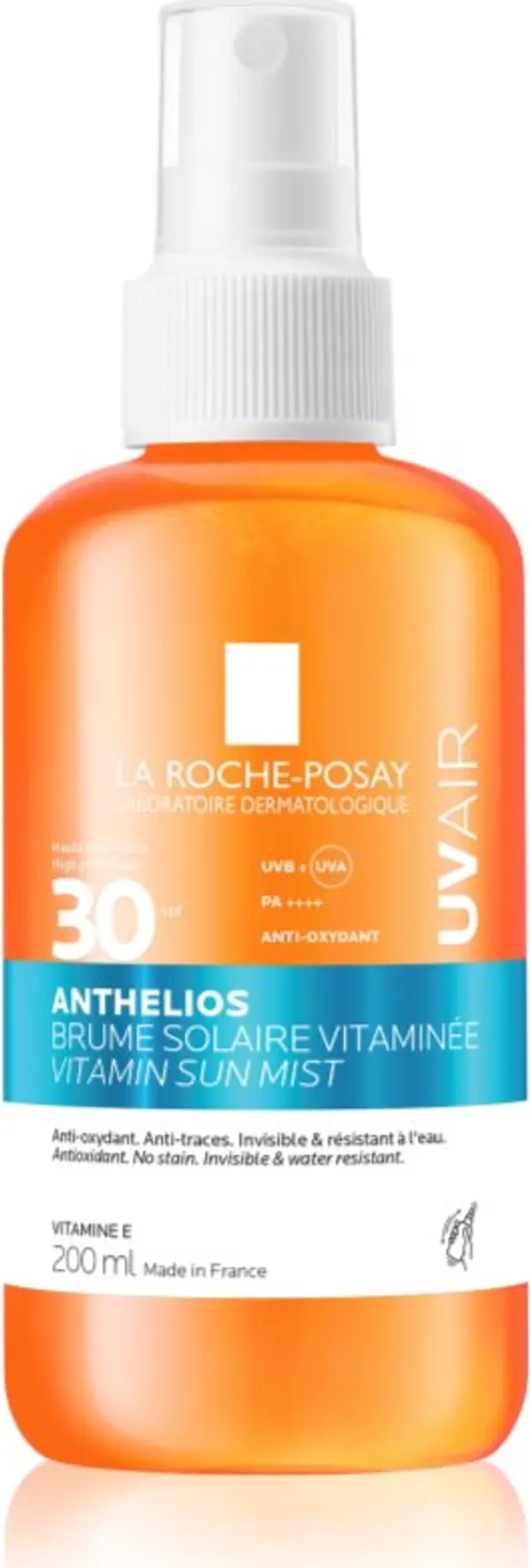 La Roche-Posay La Roche-Posay Anthelios UV Air защитна мъгла за тен SPF 30 200 мл.