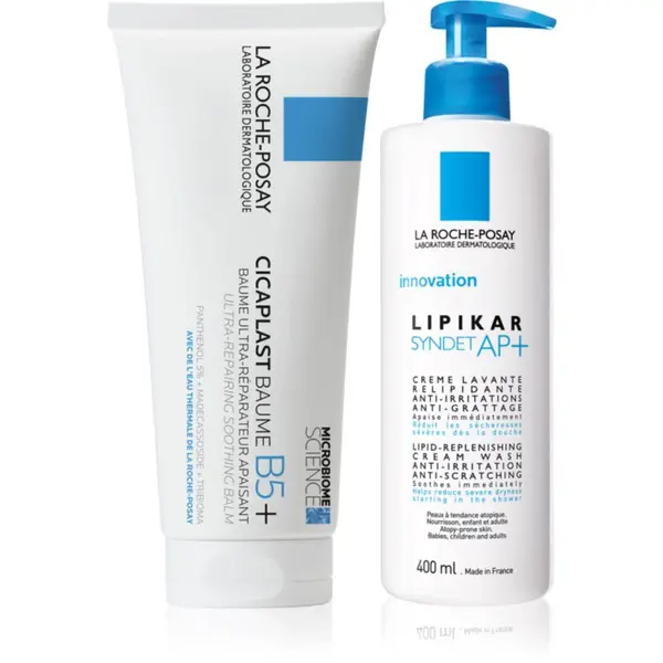 La Roche-Posay La Roche-Posay Bundles Lipikar + Cicaplast комплект за сърбяща и раздразнена кожа