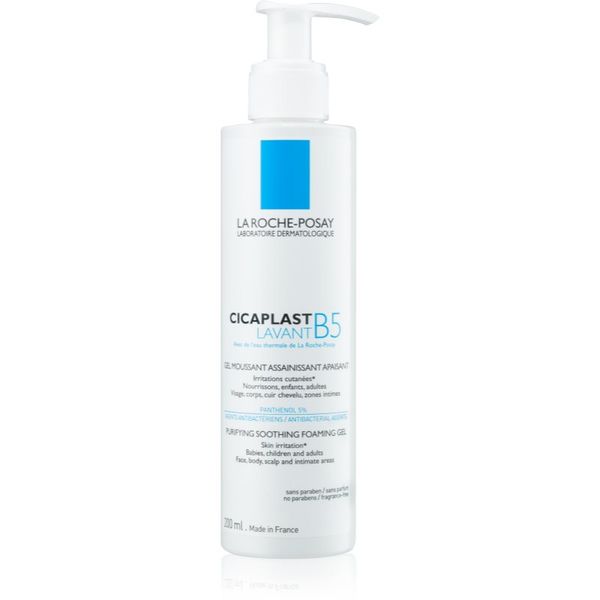 La Roche-Posay La Roche-Posay Cicaplast Lavant B5 успокояващ почистващ гел-пяна 200 мл.