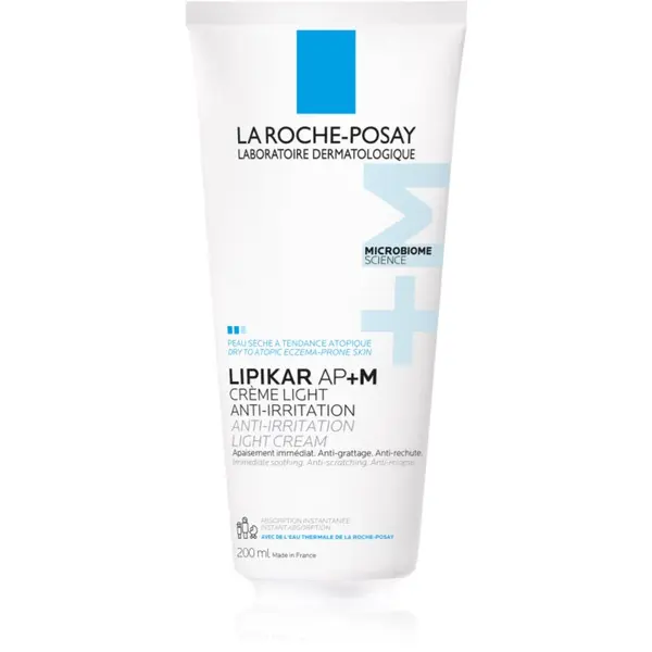La Roche-Posay La Roche-Posay Lipikar AP+M Light Cream релипидиращ крем за суха към атопична кожа 200 мл.