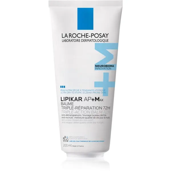La Roche-Posay La Roche-Posay Lipikar AP+Max Balm балсам-грижа за тяло за много суха чуствителна и атопична кожа 200 мл.