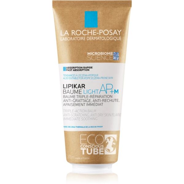 La Roche-Posay La Roche-Posay Lipikar Baume AP+M регенериращ балсам за тяло за суха и чувствителна кожа 200 мл.