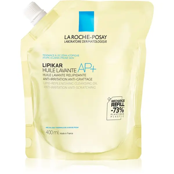 La Roche-Posay La Roche-Posay Lipikar Huile AP+ овлажняващ релипидиращо миещо масло против раздразнения 400 мл.