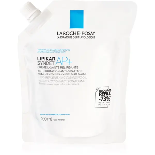 La Roche-Posay La Roche-Posay Lipikar Syndet AP+ почистващ крем-гел против възпаление и сърбеж 400 мл.