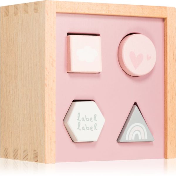 Label Label Label Label Shape Sorting Box играчка сортер Pink 1 бр.