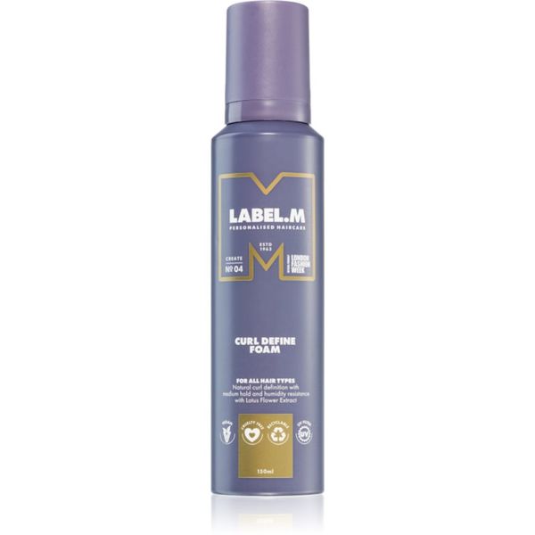 label.m label.m Curl пяна за къдрава коса 150 мл.