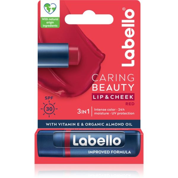 Labello Labello Caring Beauty тониращ балсам за устни цвят Red 4.8 гр.