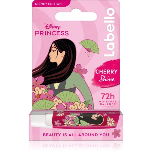 Labello Labello Disney Princess Cherry Shine хидратиращ балсам за устни 4.8 гр.