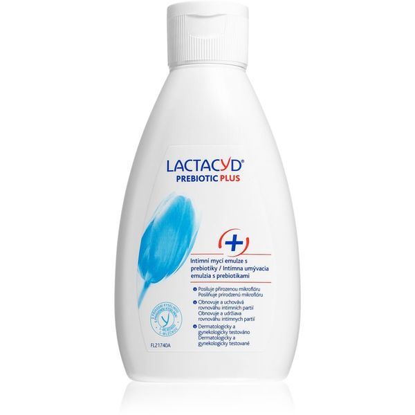 Lactacyd Lactacyd Prebiotic Plus измиваща емулсия за интимна хигиена 200 мл.