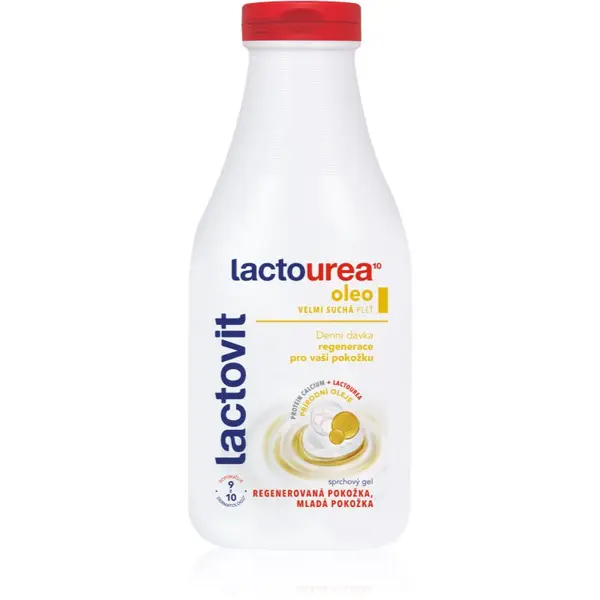 Lactovit Lactovit LactoUrea Oleo регенериращ душ гел за много суха кожа 500 мл.